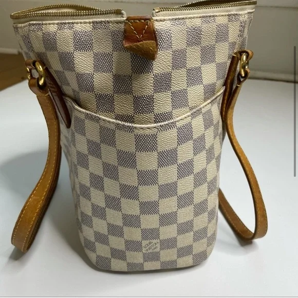 🤩authentic Louis Vuitton Damier Azur Totally tote PM - Picture 7 of 15